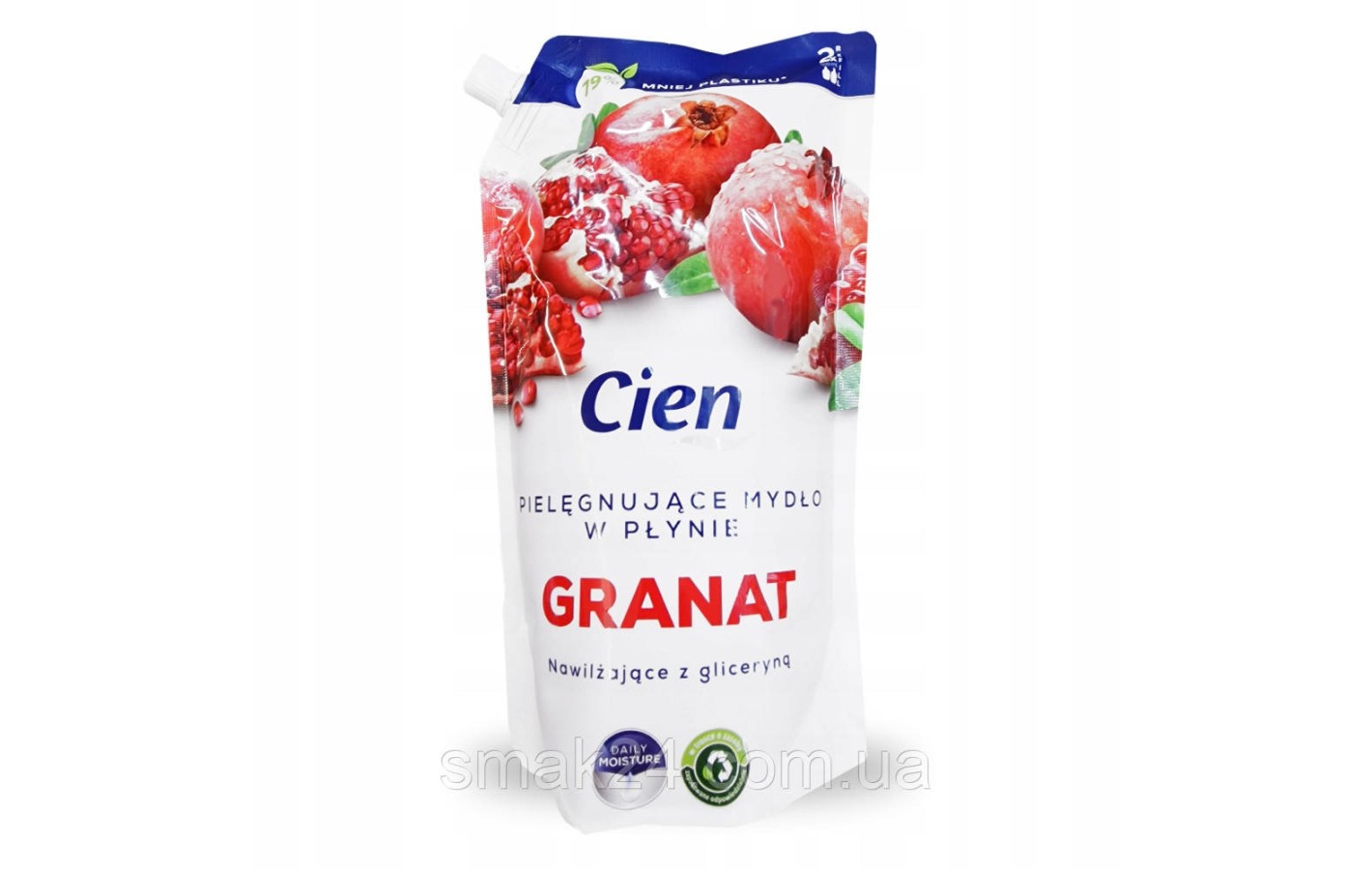 Рідке мило з ароматом граната Cien Granat 1 л Польща