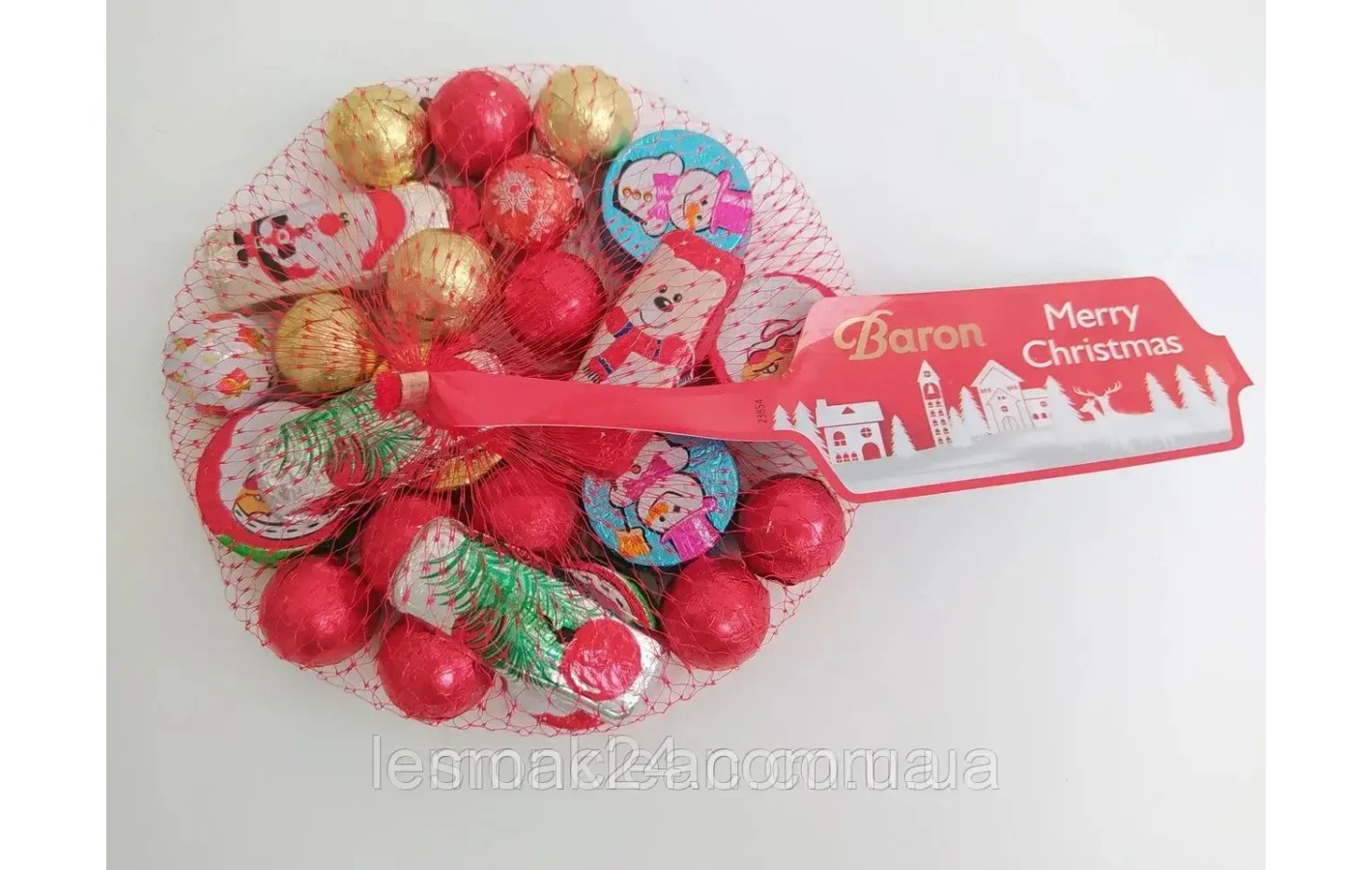 Шоколадні цукерки (подарунковий набір) Baron merry christmas Польща 150 г