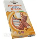 Шоколад молочний зі шматочками фундуку та пластівцями Chateau Knusper Milch Riegel 200г Німеччина