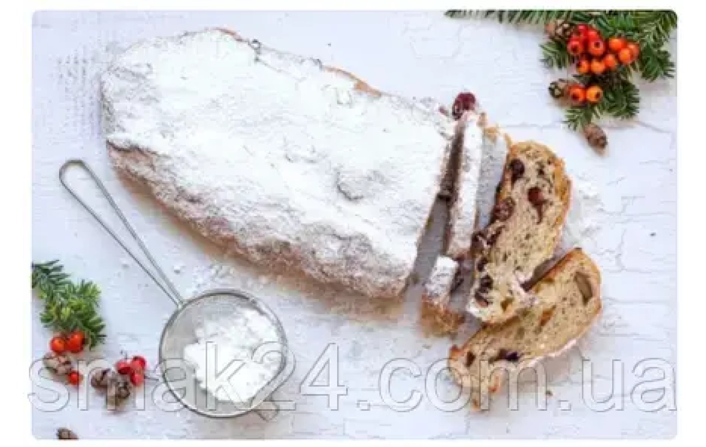 Рождественский кекс с цукатами и изюмом Stollen Butter Favorina Германия 200г