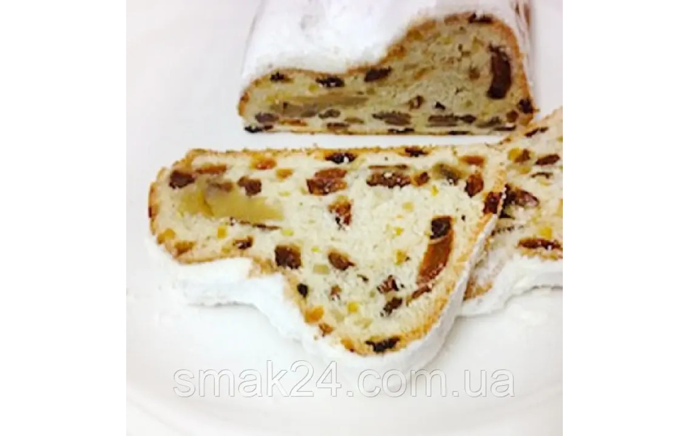 Рождественский кекс с цукатами и изюмом Stollen Butter Favorina Германия 200г