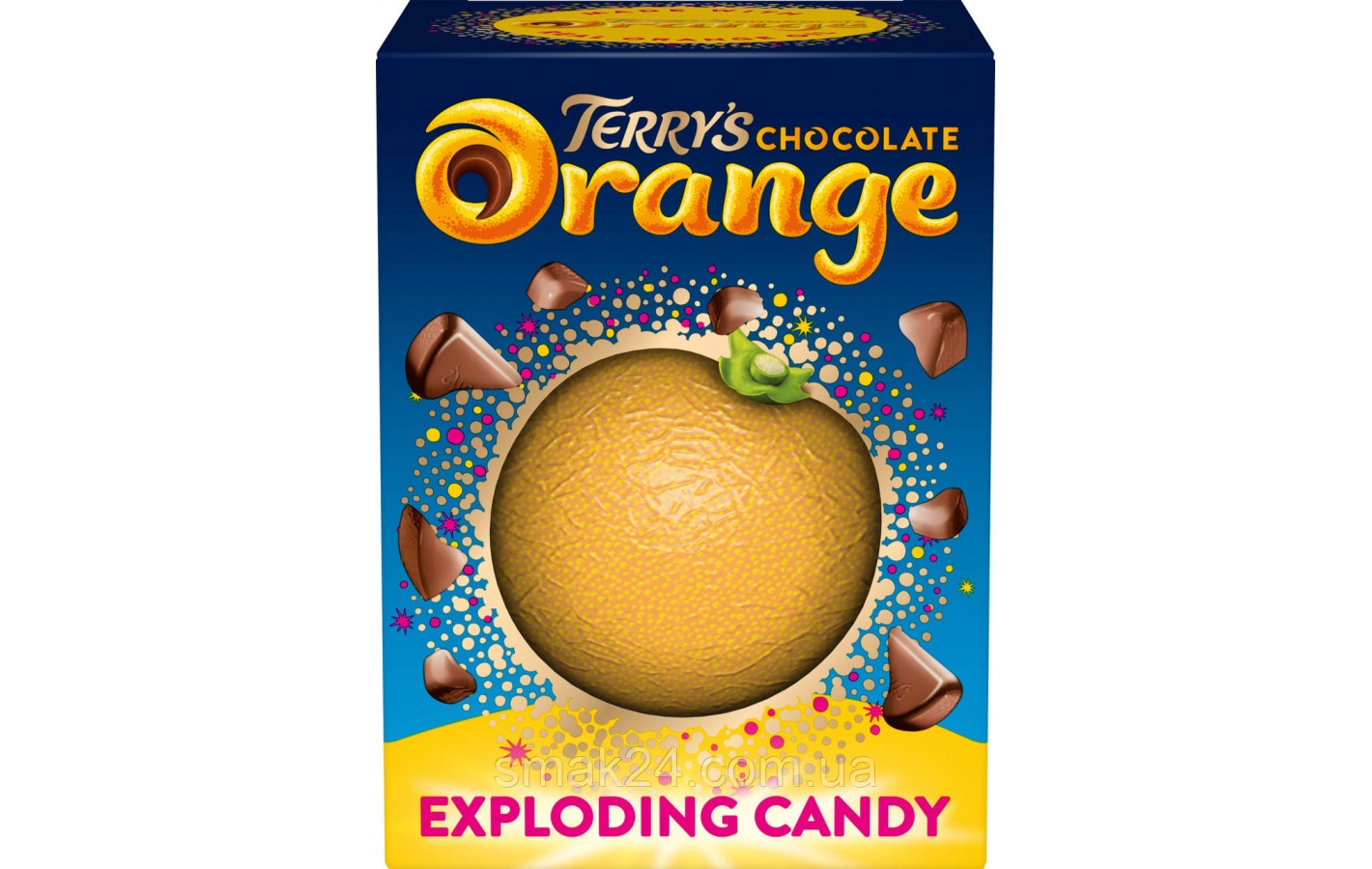 Шоколадний апельсин із вибухаючим ефектом Terrys Chocolate Orange Exploding Candy 147 г Англія