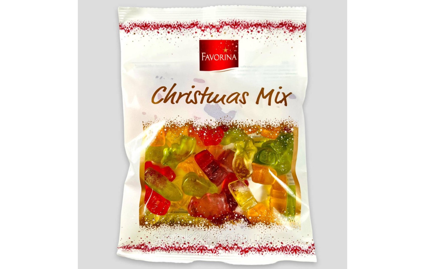 Желейні цукерки Різдвяний Мікс Favorina Christmas Mix Німеччина 200г