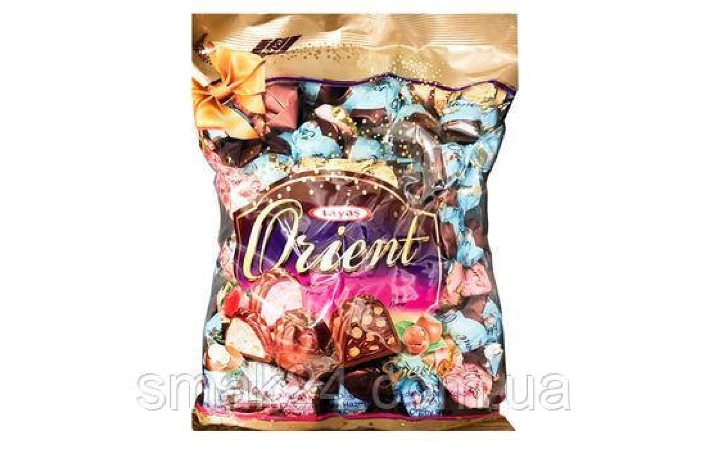 Шоколадные конфеты с воздушным рисом со вкусами ореха, клубники, кокоса Tayas Orient  Турция 1кг