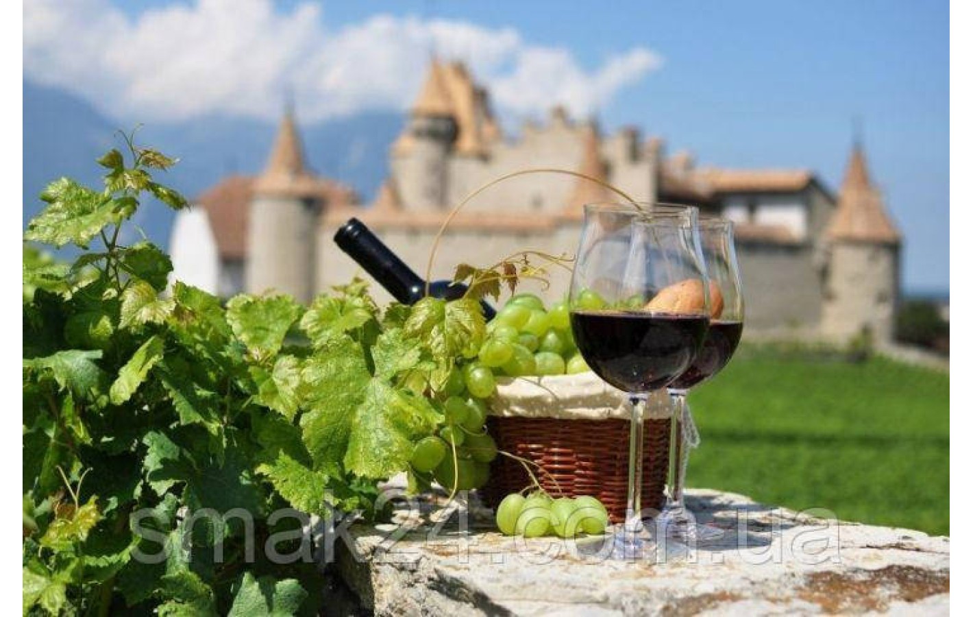 Вино виноградное красное полусладкое Chevalier de France Rouge Moelleux 11% 0,75л Франция