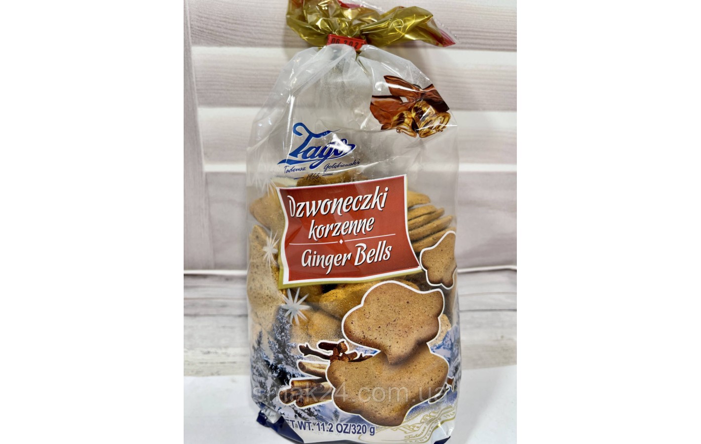 Печенье пряное Колокольчики Рождественские Tago Dzwoneczki korzenne 320г Польша
