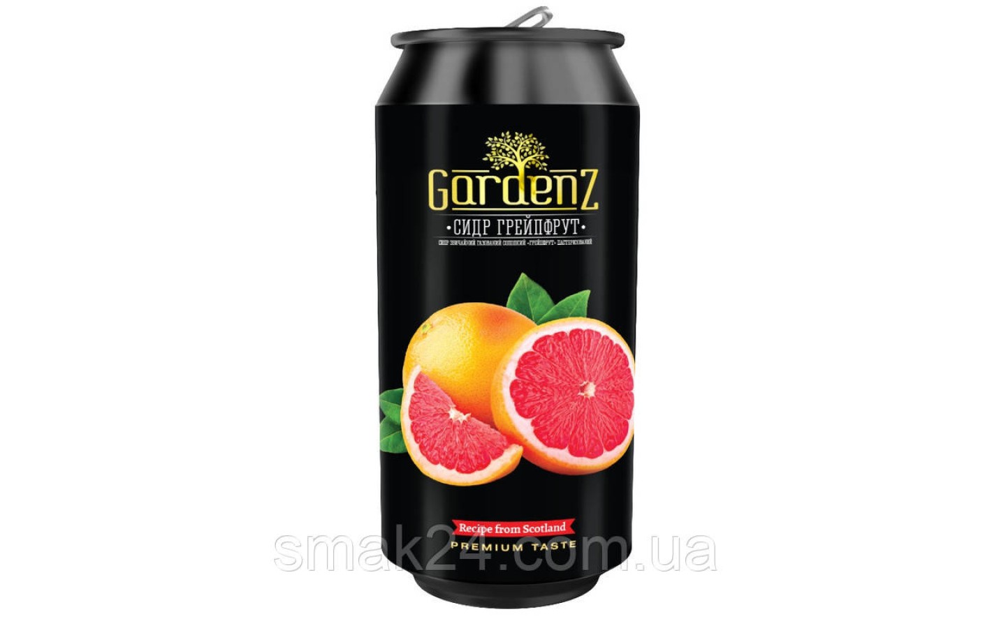Сидр со вкусом грейпфрута Gardenz 5.4%, 500 мл