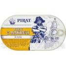 Филе макрели (скумбрии) в масле PIRAT Filety z makreli w oleju 170г Польша