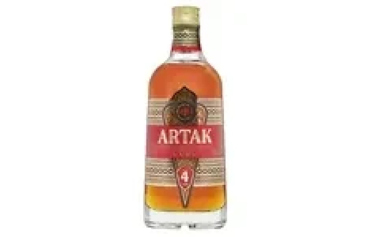 Коньяк Украины ординарный Artak Четыре звездочки 40% 0,5л