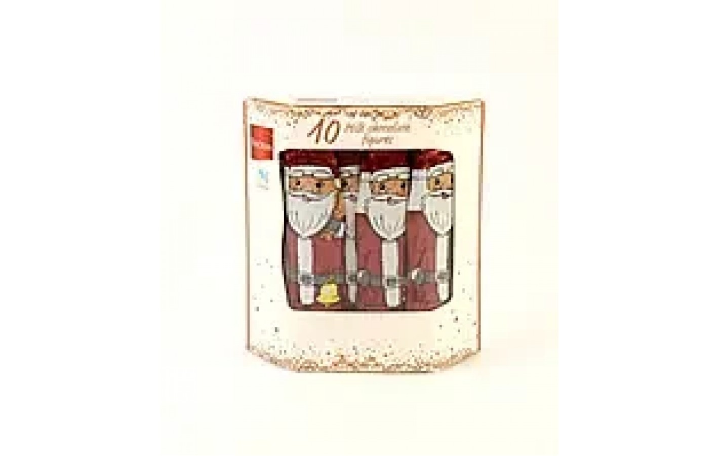 Шоколадные Санта-Клаусы Favorina Santa Clauses (10штх12,5г) 125 г Германия