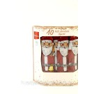 Шоколадные Санта-Клаусы Favorina Santa Clauses (10штх12,5г) 125 г Германия
