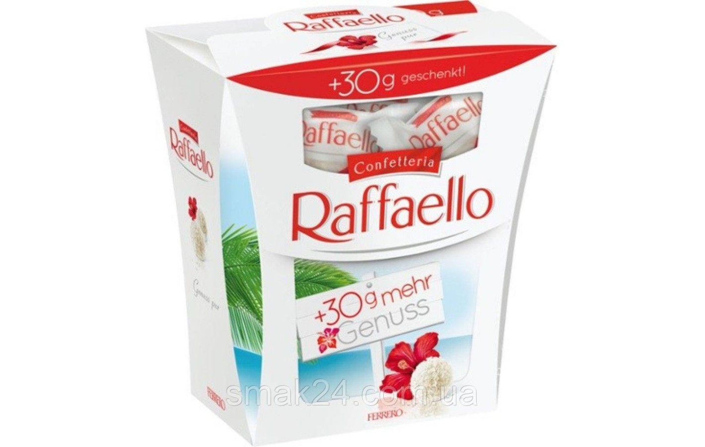 Конфеты Raffaello Ferrero (25штук) 260г Германия