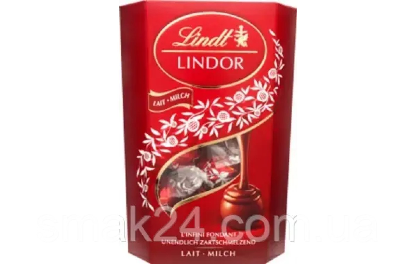 Конфеты шоколадные с молочной помадкой Lindt Lindor Lait 237г Швейцария