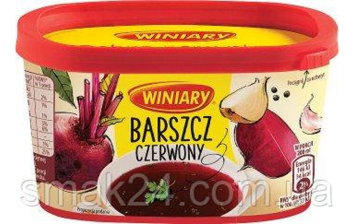 Красный борщ быстрого приготовления Winary Barszcz Czerwony (5 порций) 60г Польша
