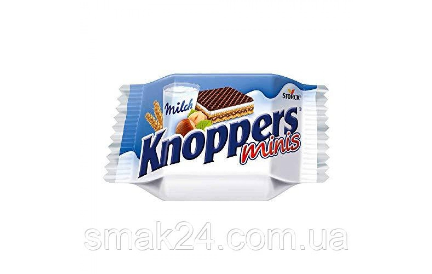 Вафли  молочные с лесным орехом Knoppers  Milch (5x25г) 125г Германия