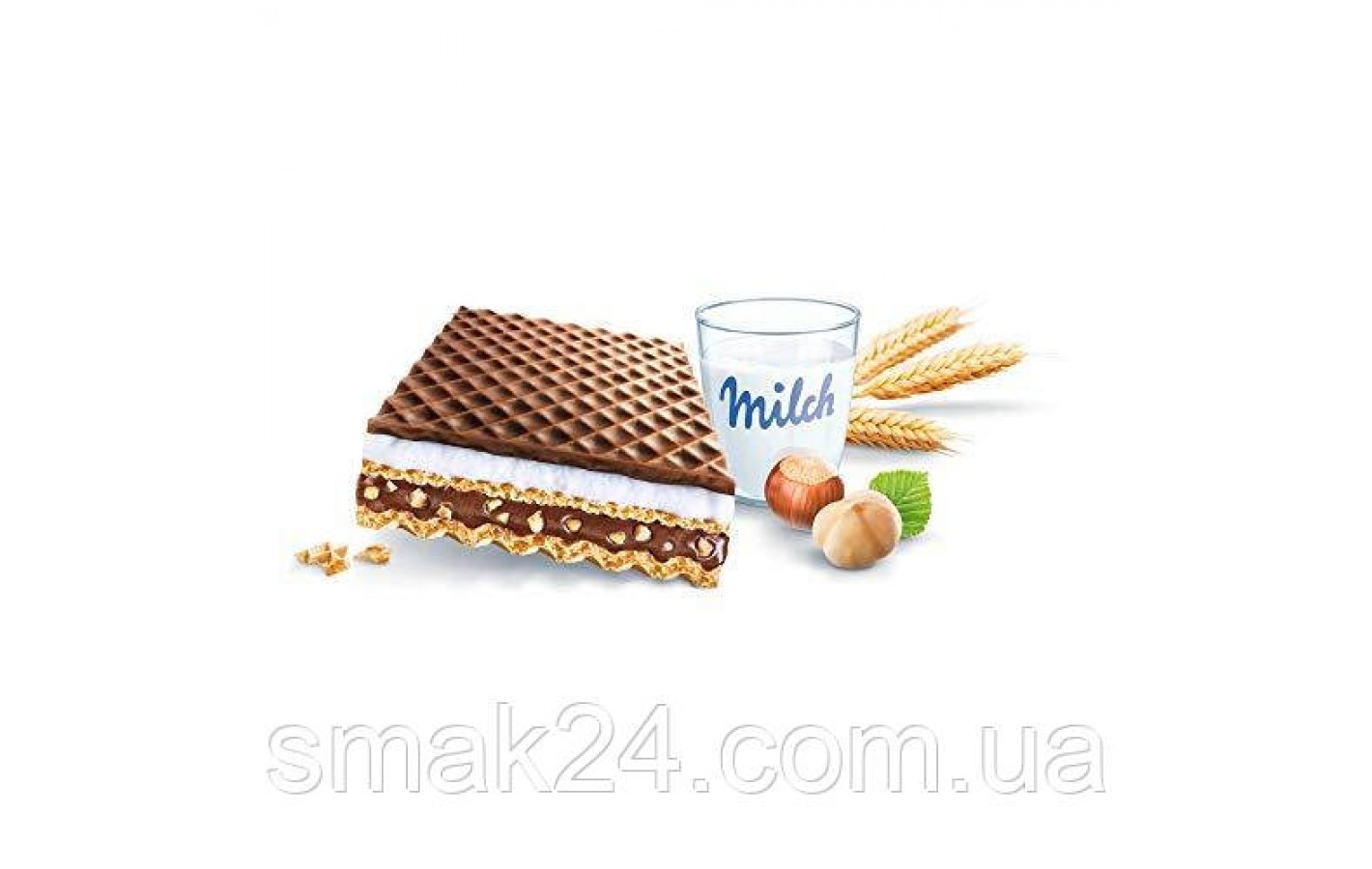 Вафли  молочные с лесным орехом Knoppers  Milch (5x25г) 125г Германия