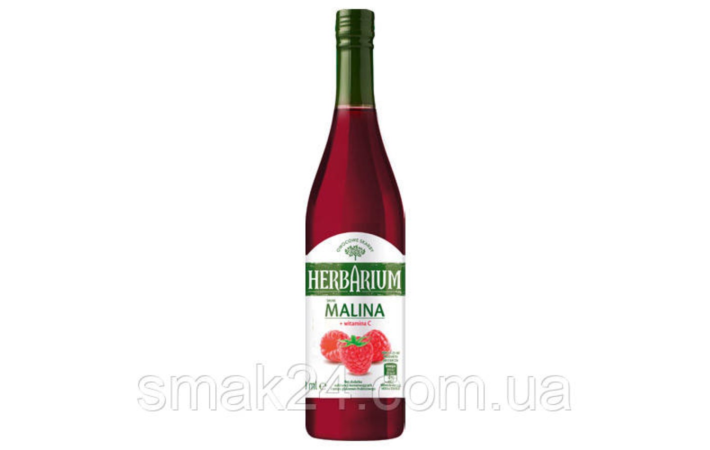 Сироп малиновый Herbarium 440мл Польша