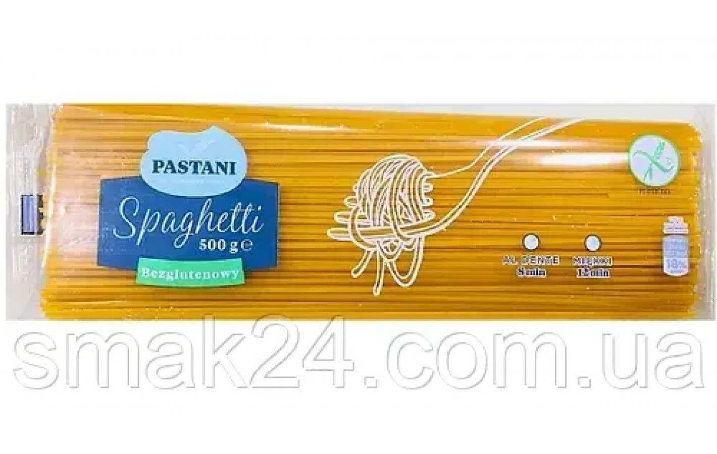 Макаронные изделия БЕЗ ГЛЮТЕНА Спагетти Pastani Spaghetti  500г Польша