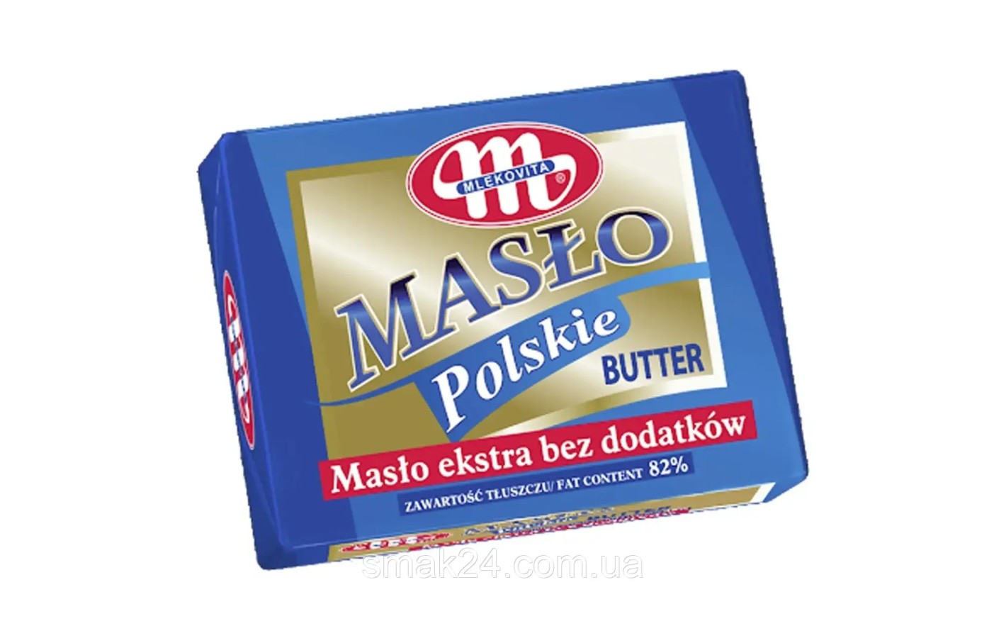Олія вершкове 82% Mlekovita Maslo Ekstra bez Dodatkow 200 г Польща