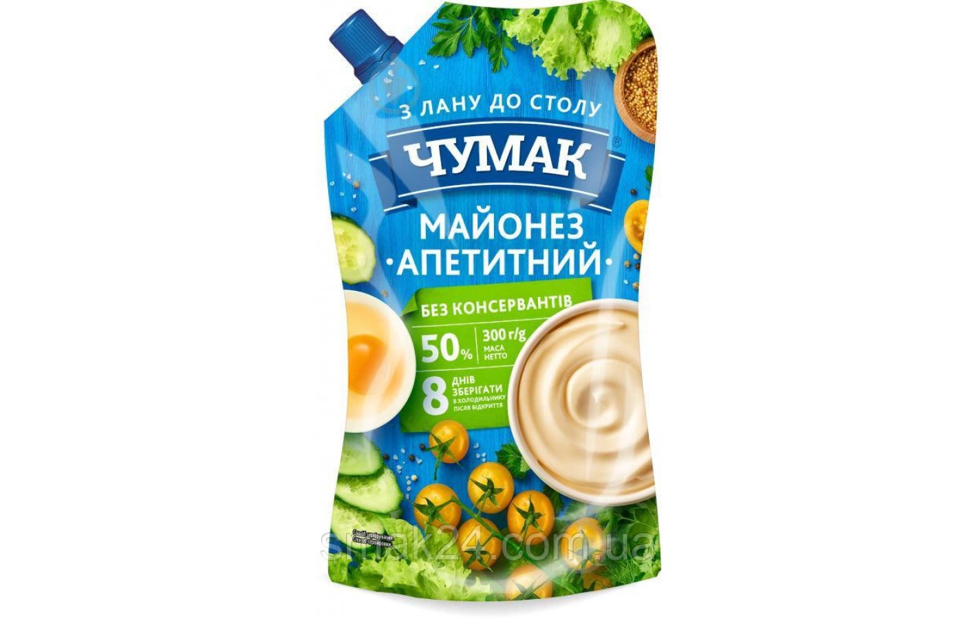 Майонез Чумак Апетитний 50% 300 г