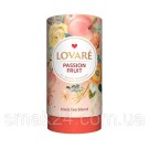Чай черный байховый с кусочками персика, маракуи и цедрой апельсина Lovare Страстный Фрукт 80г Украина