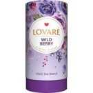 Чай черный с фруктами и лепестками китайской розы Lovare Дикие Ягоды 80г Украина