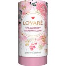 Чай зеленый с фруктами и цветочными лепестками Lovare Клубничный Зефир 80г Украина
