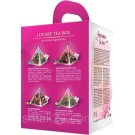 Подарочный набор 4 сорта чая Lovare Impression tea box с фирменной чашкой