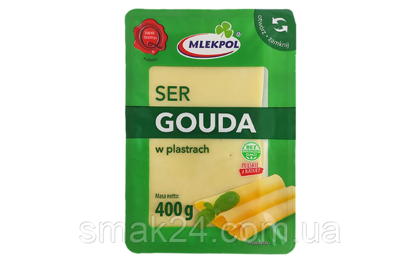 Сир у пластинках Gouda 400 г Польща