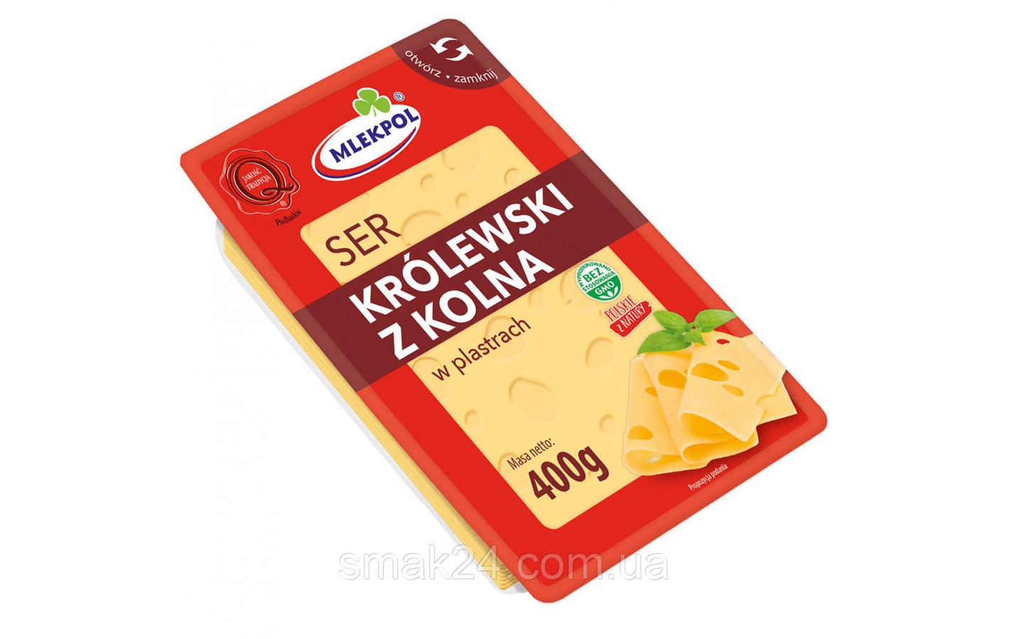 Сир у пластинках Krolewski z kolna 400 г Польща