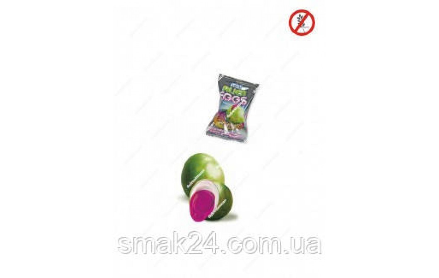 Жевательные резинки Инопланетное яйцо БЕЗ ГЛЮТЕНА Vidal Alien Eggs 5 г Испания