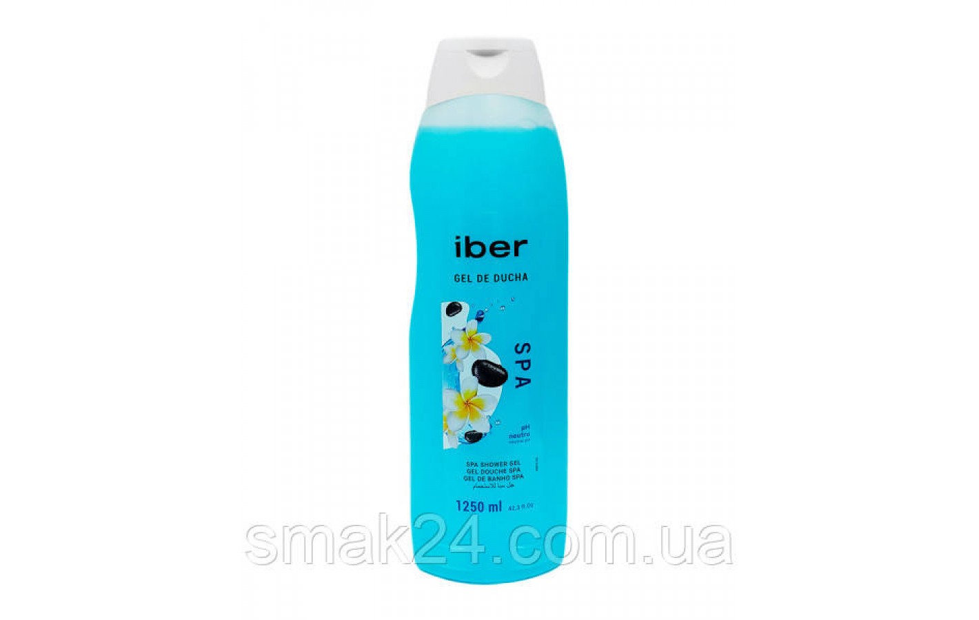 Гель для душу Алоє Вера IBER Gel de Ducha Dermo Aloe Vera 1250мл Іспанія