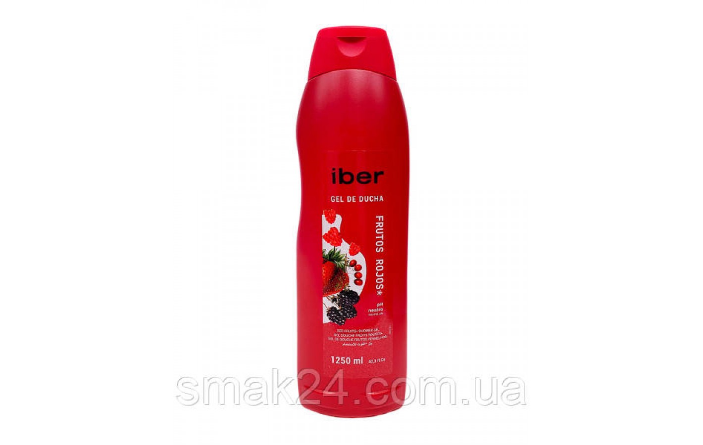 Гель для душу Алоє Вера IBER Gel de Ducha Dermo Aloe Vera 1250мл Іспанія