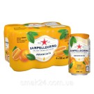 Напиток газированный апельсиновый Sanpellegrino Naturali Aranciata 330мл Италия
