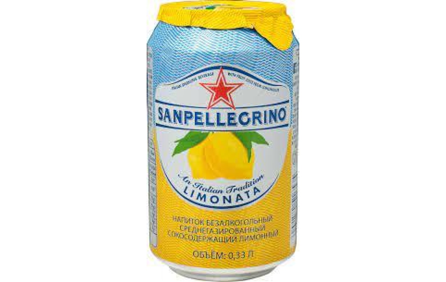 Напиток газированный лимонный Sanpellegrino Limonata 330мл Италия