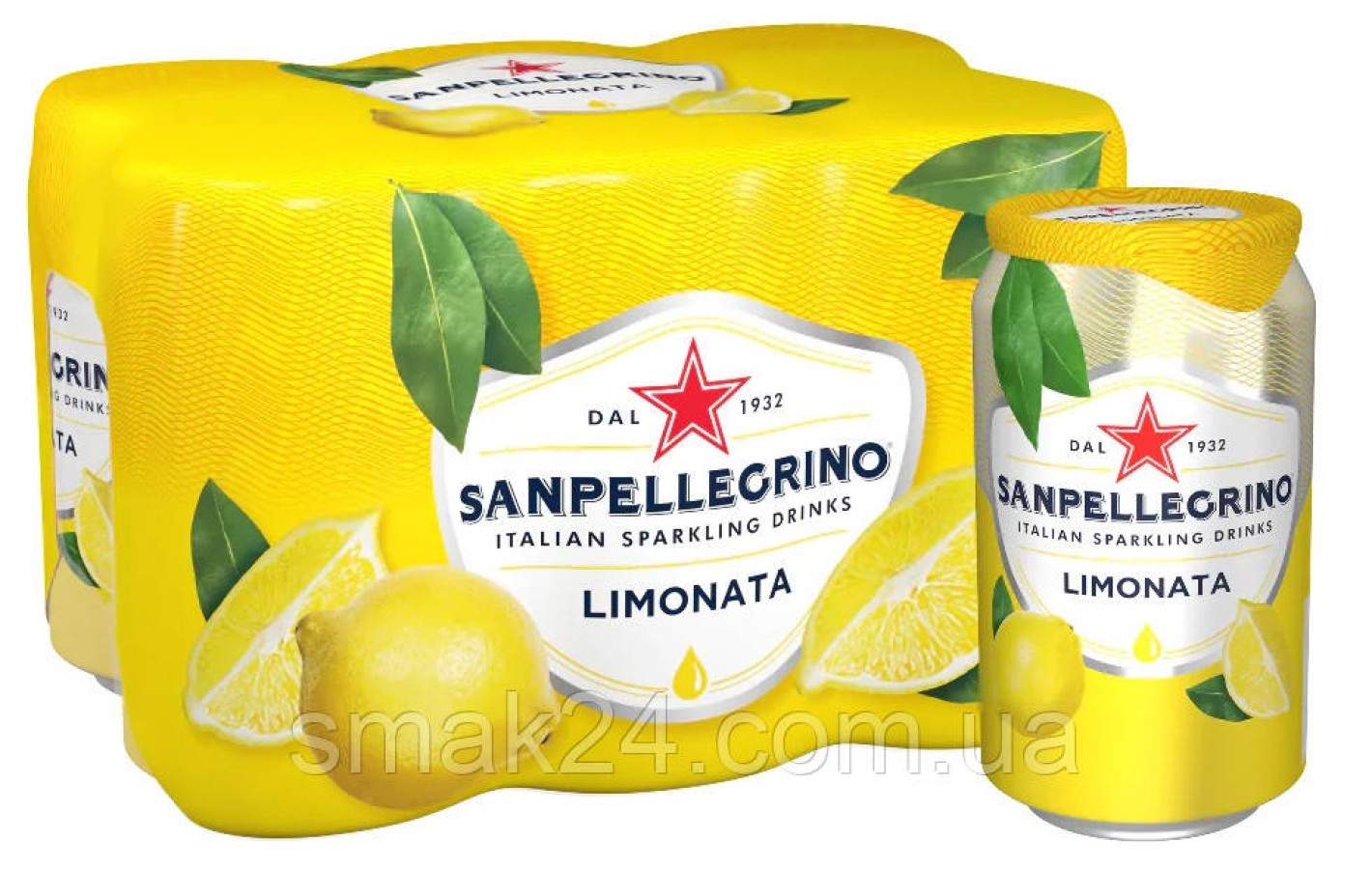 Напиток газированный лимонный Sanpellegrino Limonata 330мл Италия