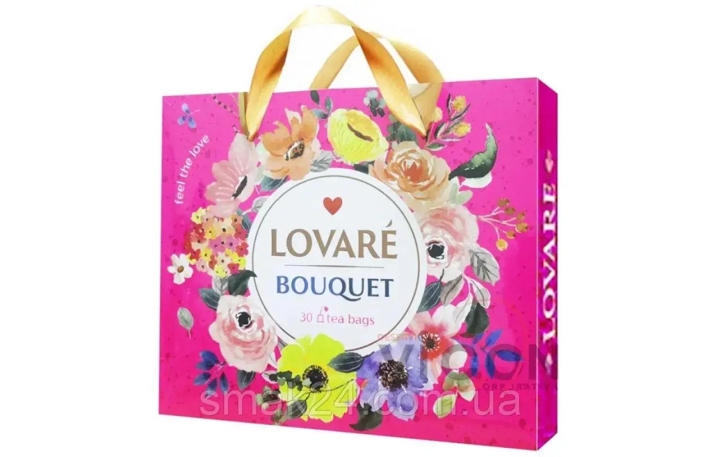 Чай набор Lovare Bouquet 6 видов по 5 пакет (30шт) в сумочке