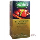 Чай черный с ароматом клубники и шоколада Greenfield «Strawberry Gourmet» (25 пакетиков х 1.5г) 37.5г