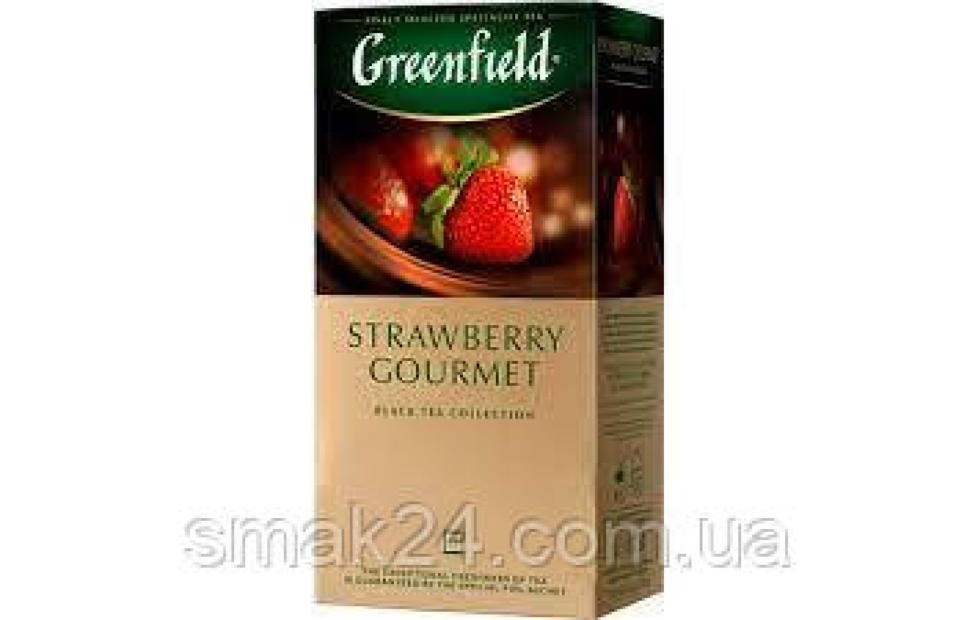 Чай черный с ароматом клубники и шоколада Greenfield «Strawberry Gourmet» (25 пакетиков х 1.5г) 37.5г