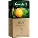 Чай черный с цедрой лимона Greenfield «Lemon Spark» (25 пакетиков х 1.5г) 37.5г