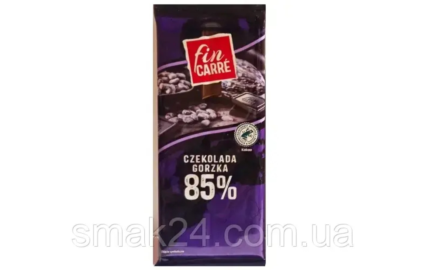 Шоколад горький черный 85% Fin Carre 100г Германия