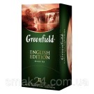 Чай черный цейлонский байховый Greenfield «English Edition» (25 пакетиков х 2г) 50г