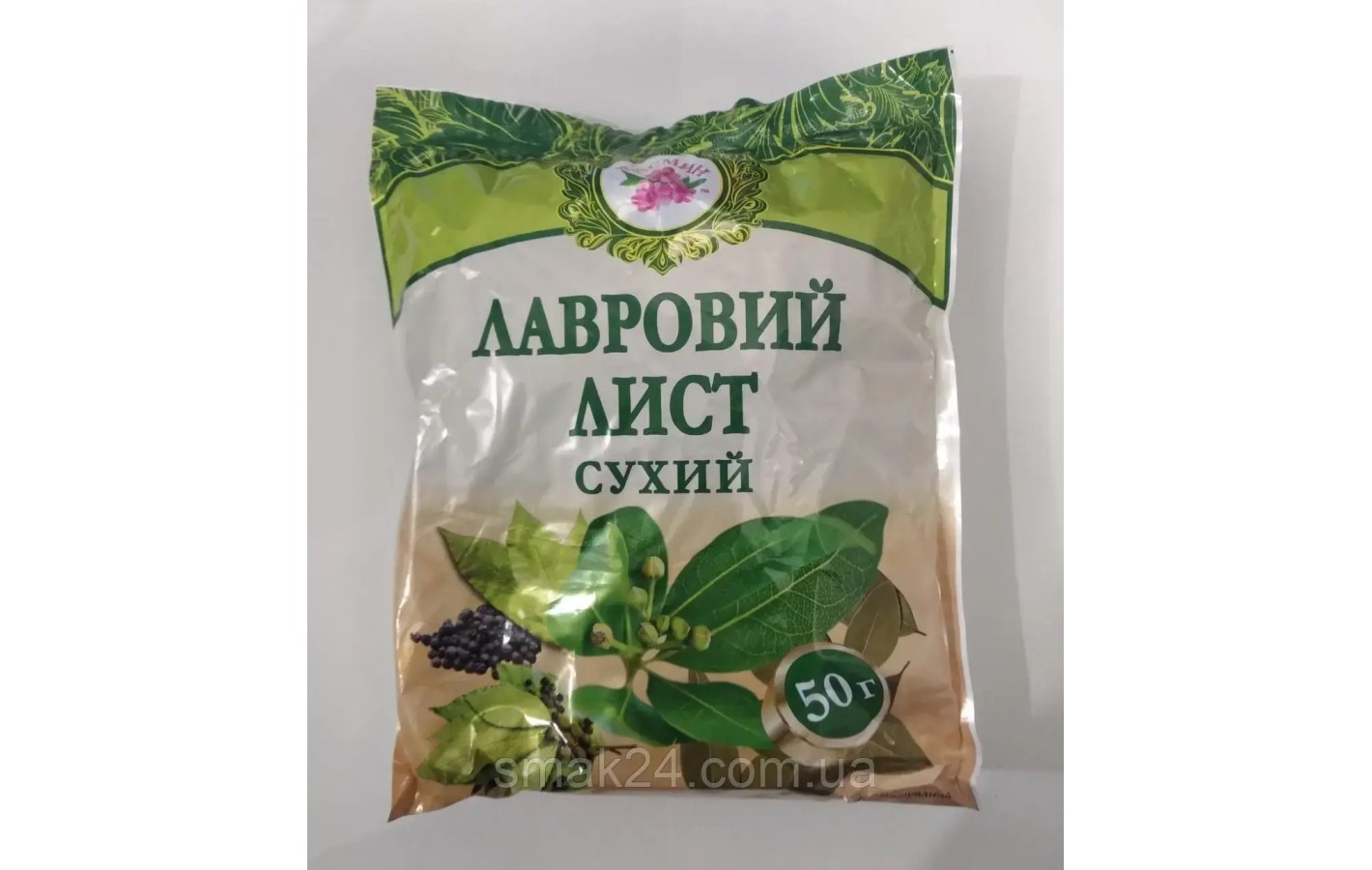 Лавровий лист + Перець мелений чорний Жасмин 60г