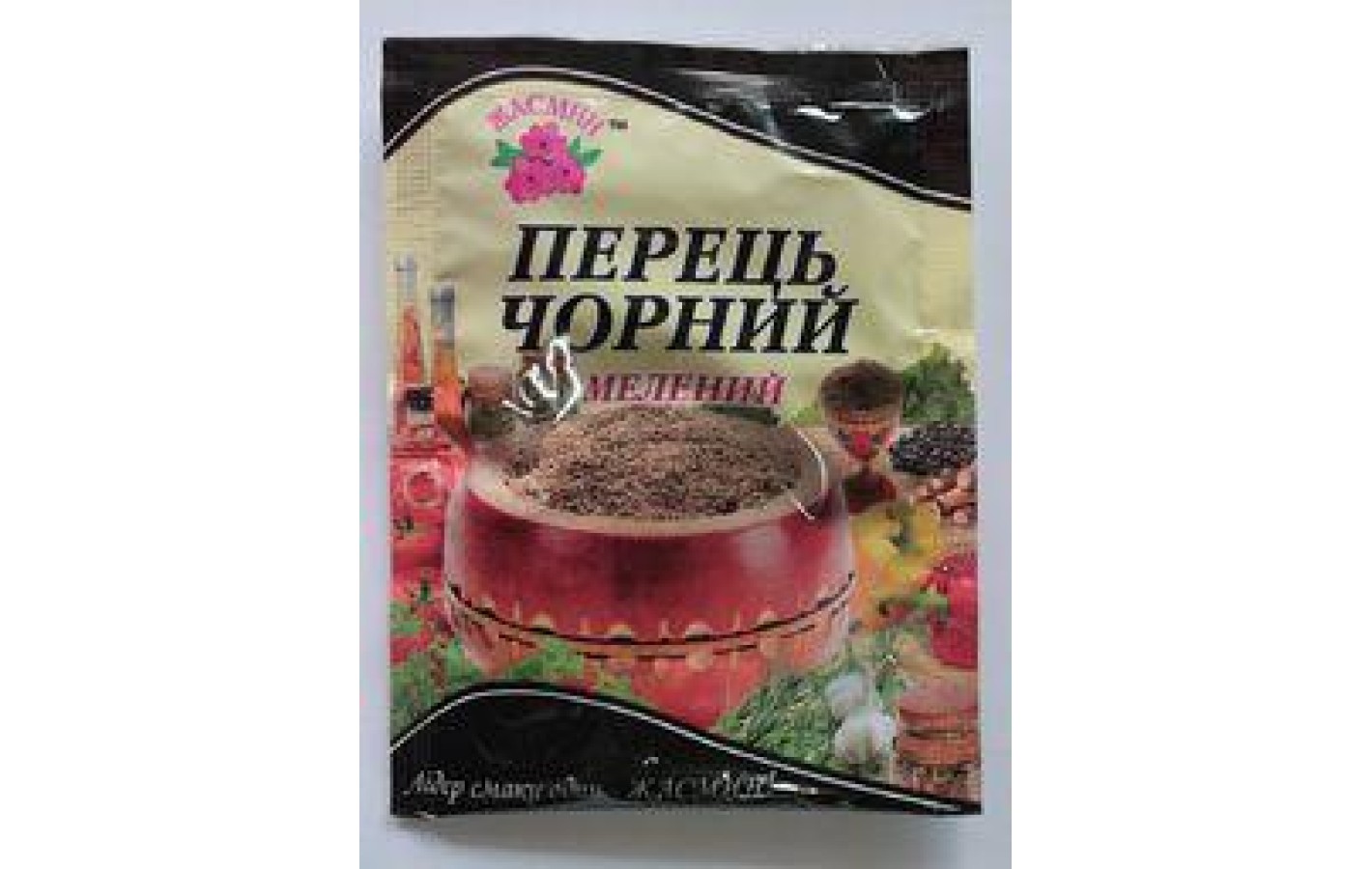 Лавровий лист + Перець мелений чорний Жасмин 60г