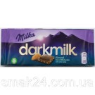 Шоколад черный с миндалем  Milka Darkmilk Almond Швейцария 85г