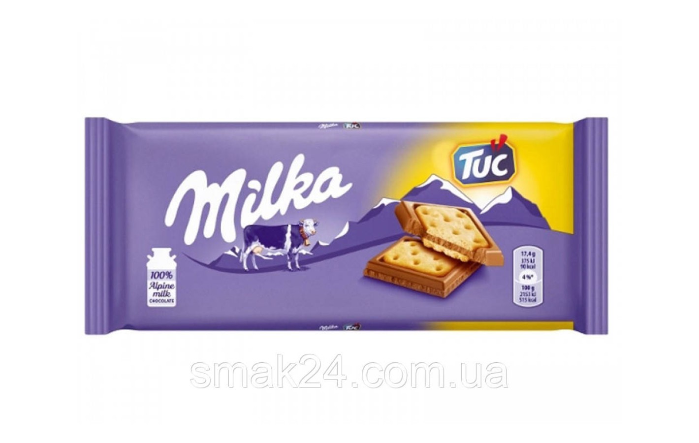 Шоколад молочный Milka TUC Швейцария 87г
