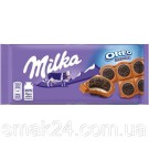 Шоколад молочный Milka Oreo Sandwich Швейцария 92г