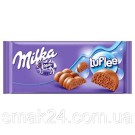 Шоколад молочный пористый Milka luflee  Швейцария 100г