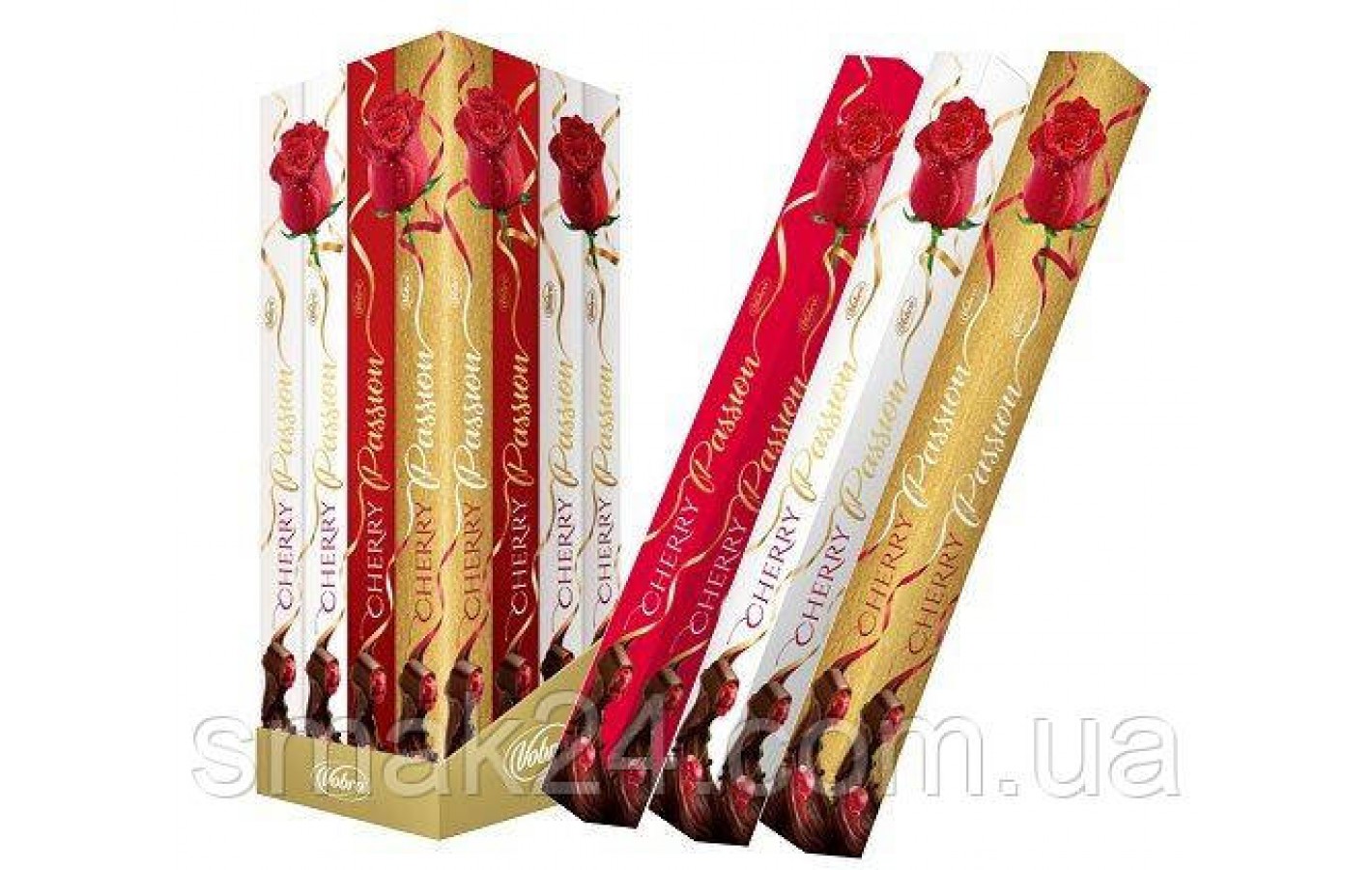 Шоколадные конфеты Вишневая страсть Vobro Cherry Passion 98г Польша