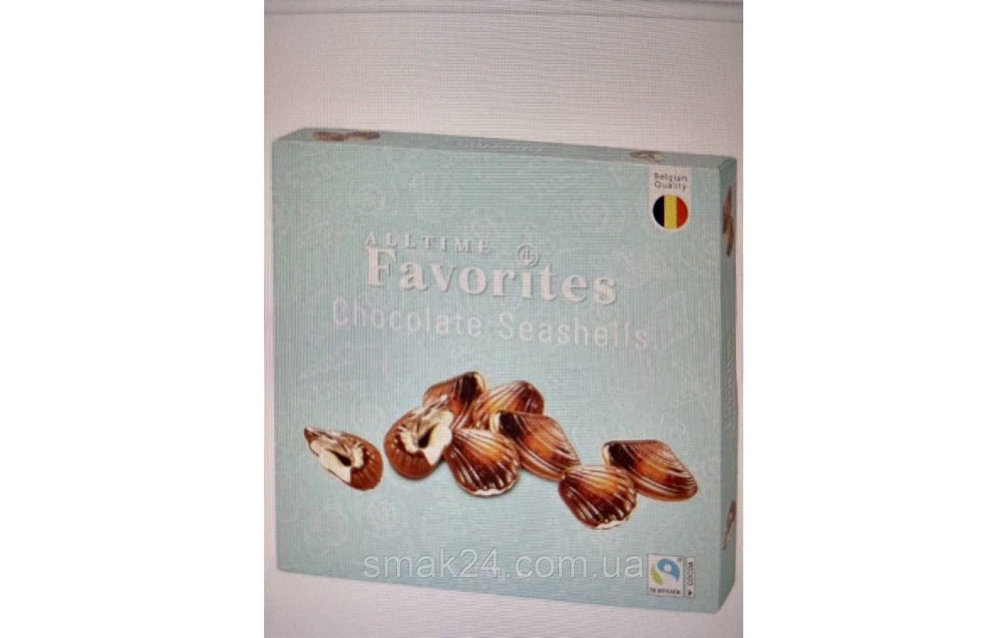 Конфеты пралине Морские ракушки Alltime Chocolate SeaShells 250г Люксембург